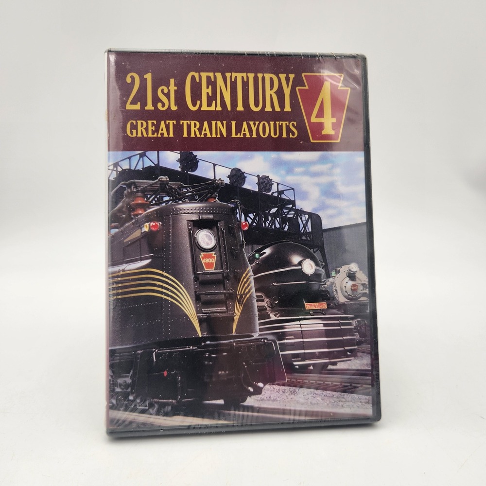 21st‎ Century Great Train Layouts 4 DVD O Gauge Lionel MTH TM Books Video NEW